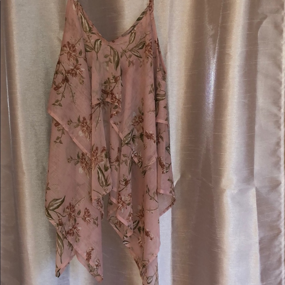 Charlotte Russe floral tank top